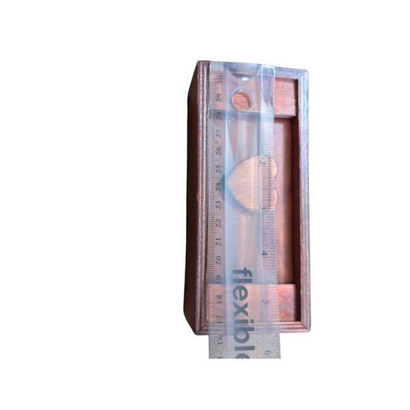 Rectangle secret wooden puzzle box - Picture 3 of 6